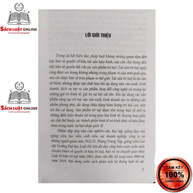 Sách - Quyền sở hữu trí tuệ, bảo vệ và chuyển giao