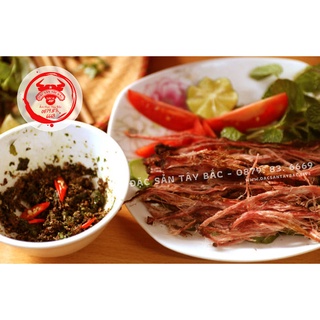 Thịt Lợn Gác Bếp Tây Bắc_Loại 1_ Tặng Kèm Chẩm Chéo | Túi 500gram (có Đầy Đủ GPDKKD và SVATTP Đầy Đủ )
