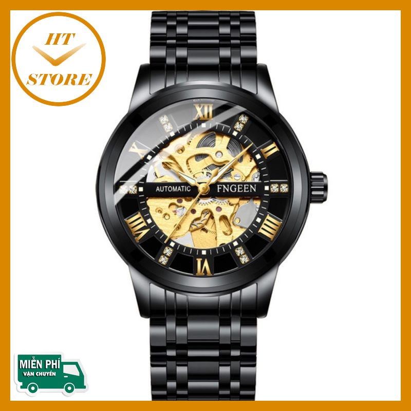 Đồng hồ nam chính hãng FNGEEN đồng hồ cơ tự động | Shopee Việt Nam