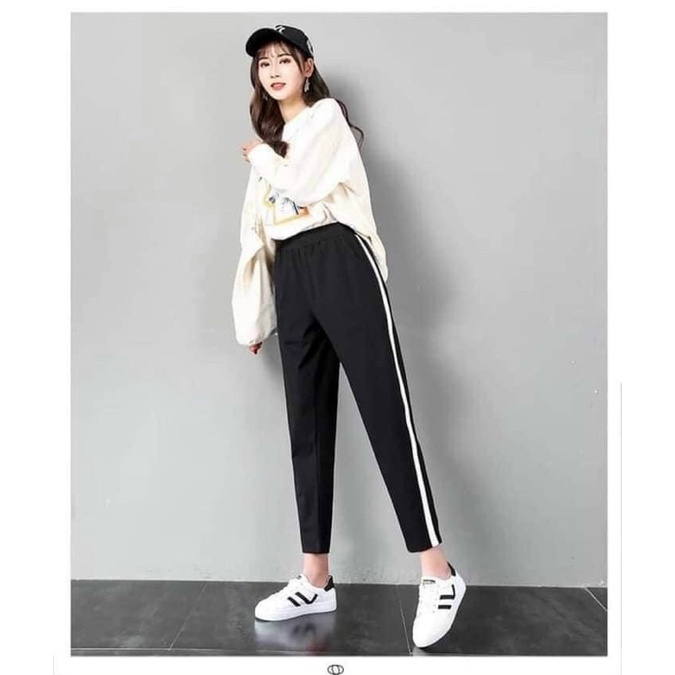 Quần Baggy sọc chất u mì cao cấp