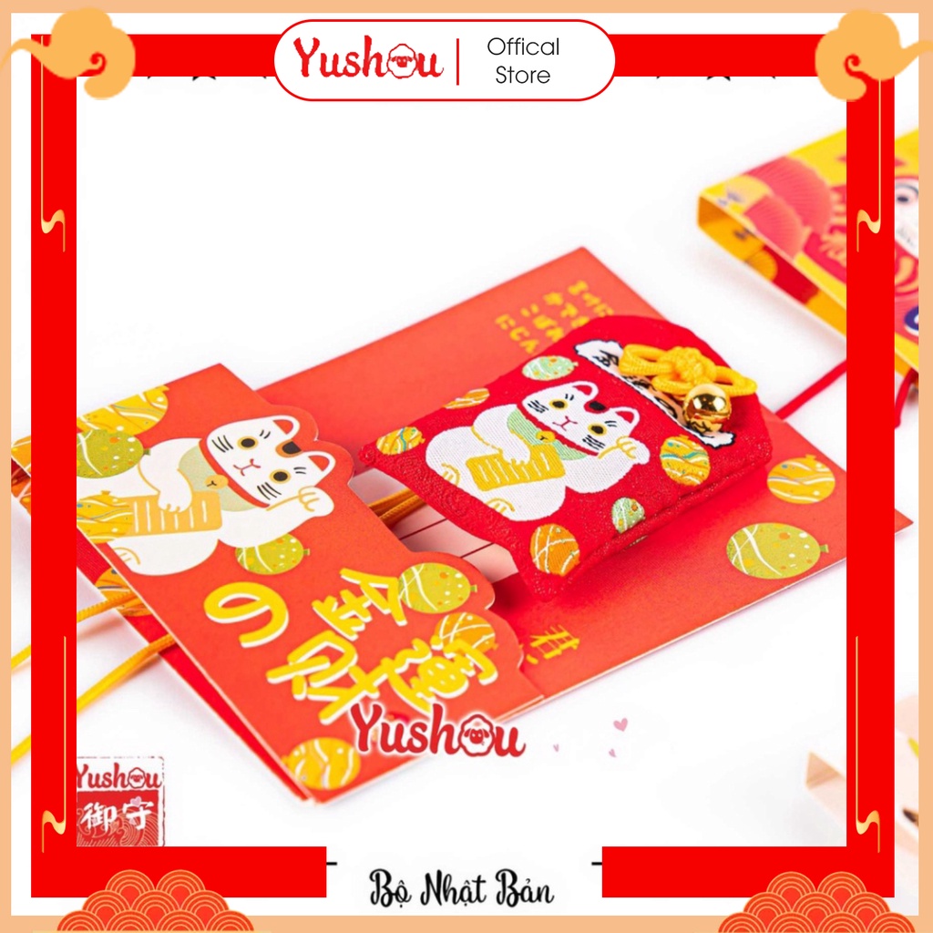 Túi Phước Yushou Linh Vật Nhật, Có sẵn, Quà tặng ý nghĩa.