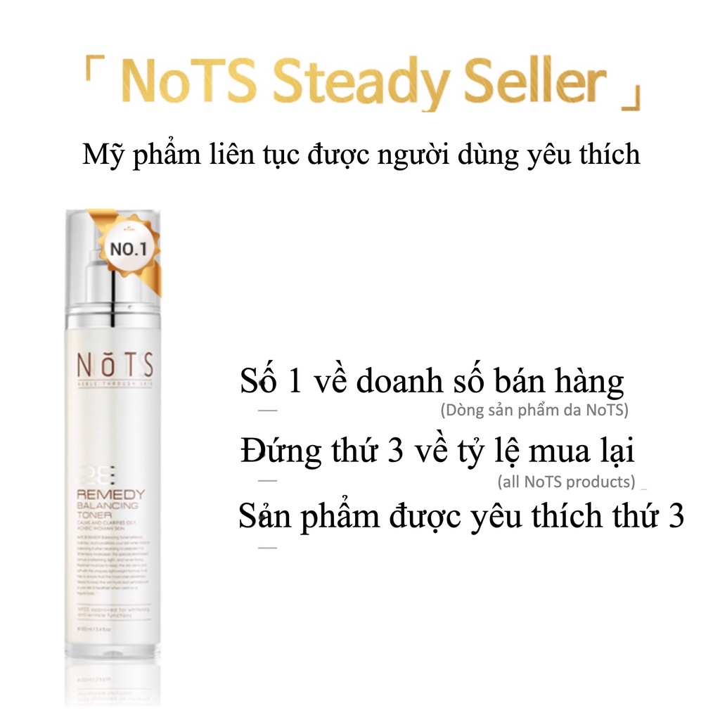 Nước Cân Bằng Phục Hồi Da NoTS 28Remedy Balancing Toner 100ml