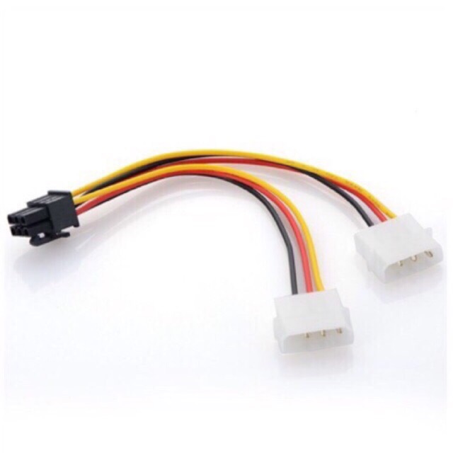 Dây chuyển nguồn điện 4-pin sang 6-pin