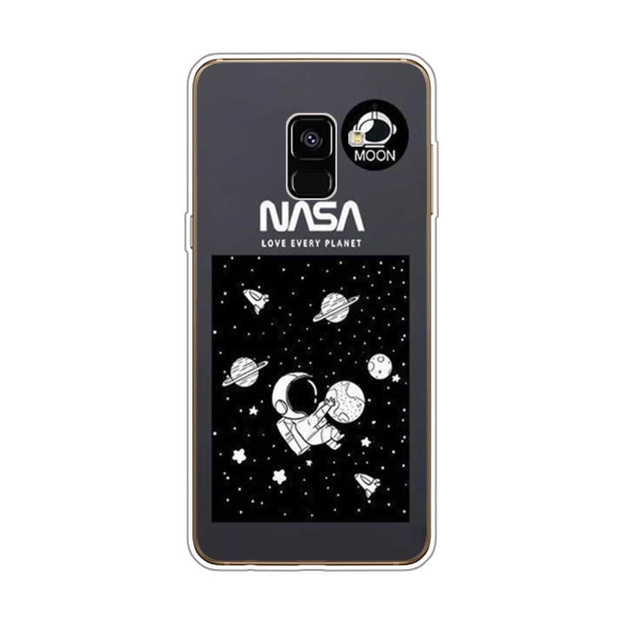 Ốp Điện Thoại TPU Dẻo In Họa Tiết Độc Đáo Thời Trang Cho Samsung Galaxy A8 plus 2018 A6 2018 plus