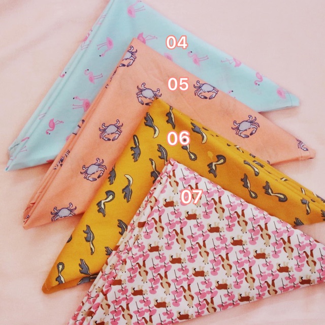 Khăn bandana hoạ tiết cartoon (Ocsen handmade)