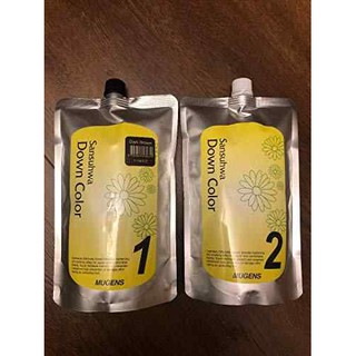 Nhuộm túi  phủ bạc thời trang (Hàn Quốc)  mugens sansuhwa down color 2 x 450g
