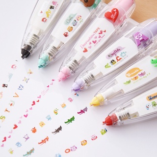 Bộ Sticker Dán Trang Trí Nhật Ký/Văn Phòng Phẩm Hình Dễ Thương diy