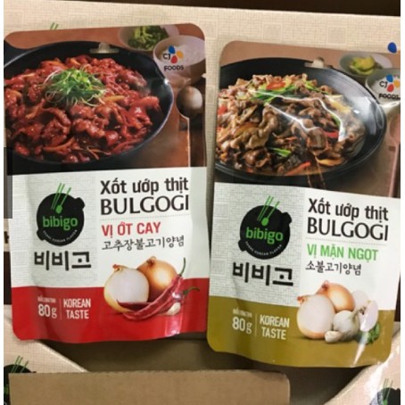 7. Kết hợp sốt Bulgogi với các món ăn phụ