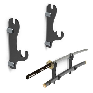 Wall Mounted  Hanger Holder Hangers Samurai Swords Storage Rack