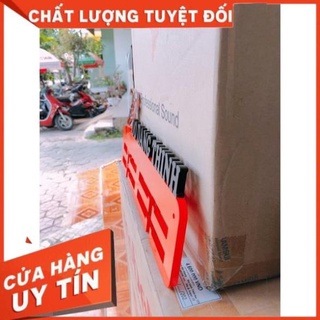 Giá treo huy chương Running, 42x18cm, màu cam tươi chữ đen nhám sang chảnh