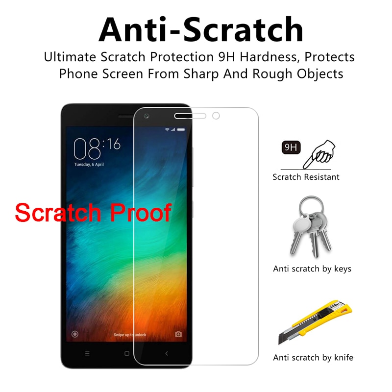 Dành Cho Redmi S2 Go 3S 3X 3 2 Phim Kính Bảo Vệ Cho Xiaomi Redmi 4X 4A 4 Pro Xiomi Cover Kính Cường Lực Trong Suốt Bảo Vệ Màn Hình
