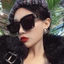 chuẩn hàng - MẮT KÍNH UNISEX NAM NỮ HOT HIT ĐEN NGẦU LOUS