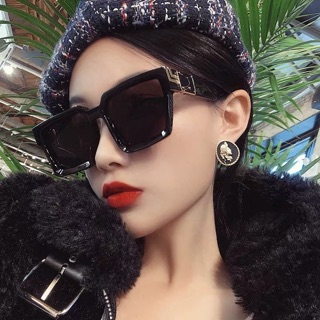 ( Hàng loại 1 ) chuẩn hàng - MẮT KÍNH UNISEX NAM NỮ HOT HIT ĐEN NGẦU LOUS