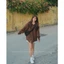 Áo Sơ Mi Nhung Gân Dài Tay Nữ[FREESHIP]🌸Thun kiểu from rộng trơn phong cách đường phố hàn quốc Ulzzang