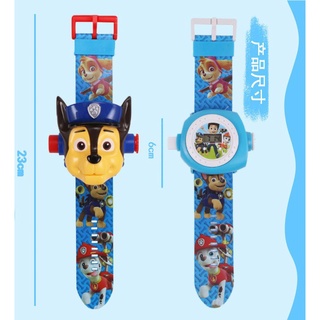 Đồng hồ chiếu hình hoạt hình Marshall Paw Patrol