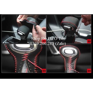 Bọc da cần số xe Kia Sedona đời từ 2018-2022( khách mua nhắn shop xin tên, xe đời xe cụ thể tránh nhầm lẫn)