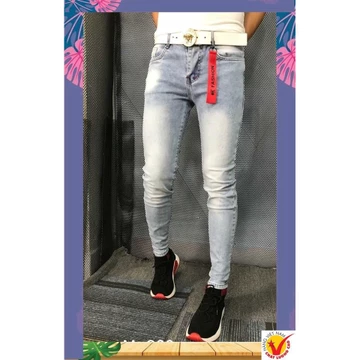 Quần Bò Nam Đẹp Đẳng Cấp Không Ra Màu Co Giãn,quần bò nam chất ở bắc giang,quần jean nam đẹp,quần jean nam rách gối