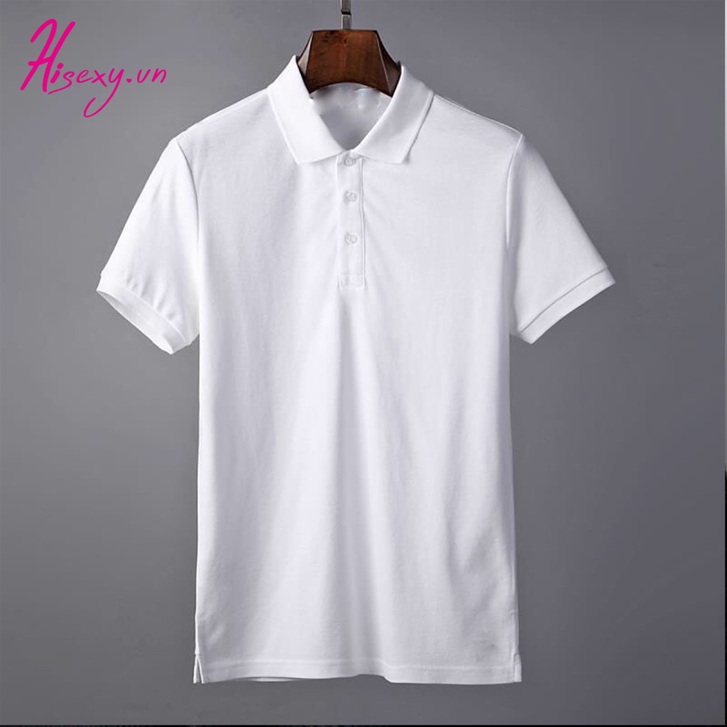 Thời Trang Nam Áo Thun Polo Nam Cổ Bẻ Cotton Thoáng Mát, Không Nhăn Basic