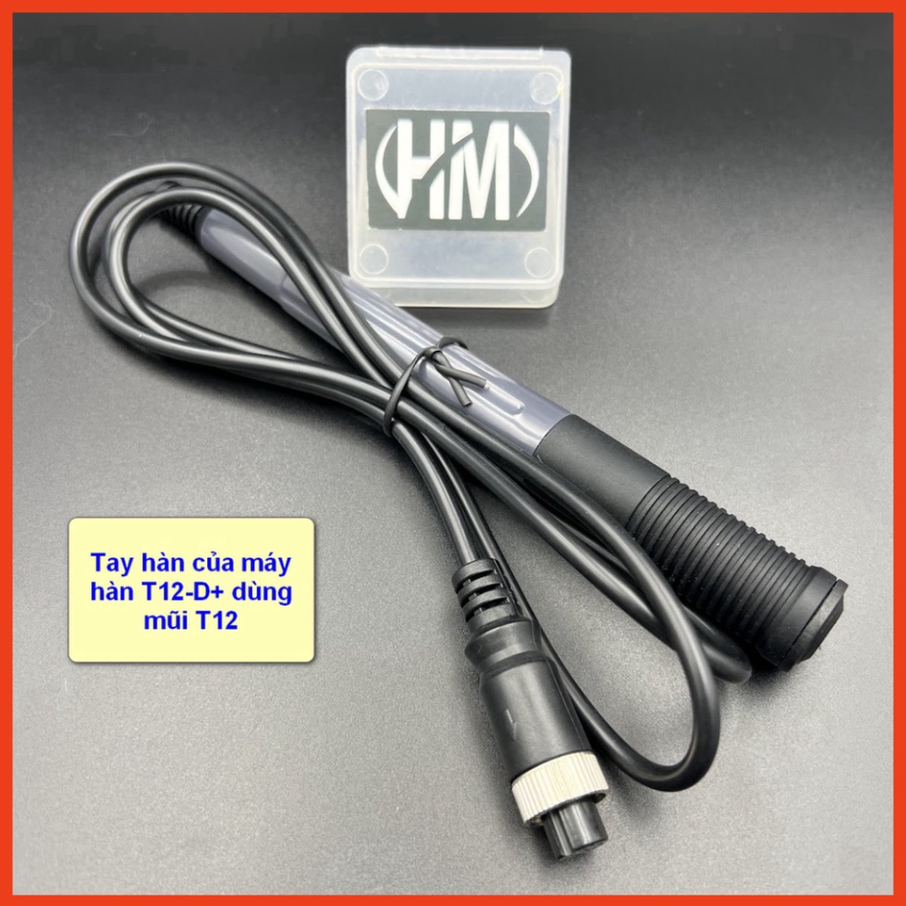 Tay hàn thay thế trạm hàn thiếc OSSTEAM, phù hợp máy hàn T12D/D+ dùng mũi hàn T12