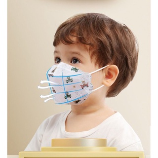 combo 5 túi  50 Khẩu trang 4 lớp kháng khuẩn KF94 (dành cho bé từ 4-12 tuổi)