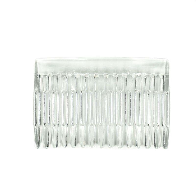 Lược cài tóc 15 răng bằng nhựa 7x5cm