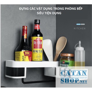 Kệ để đồ nhà tắm xoay 180 2 tầng sang trọng, kệ để đồ gia đình xoay siêu chắc chắn GD236-KNTXoay