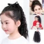 Tóc Giả Bé Gái - Tóc Cột Đuôi Uốn Xù Mì Ngắn Dành Cho Bé Gái QiQiShop
