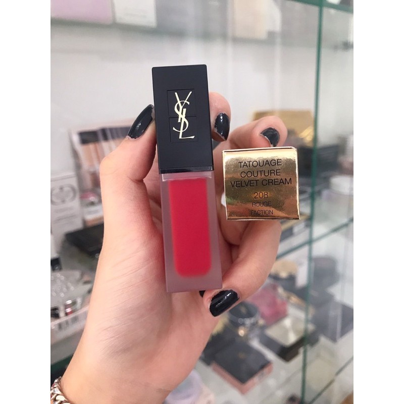 Ysl tatouage couture discount velvet cream 208