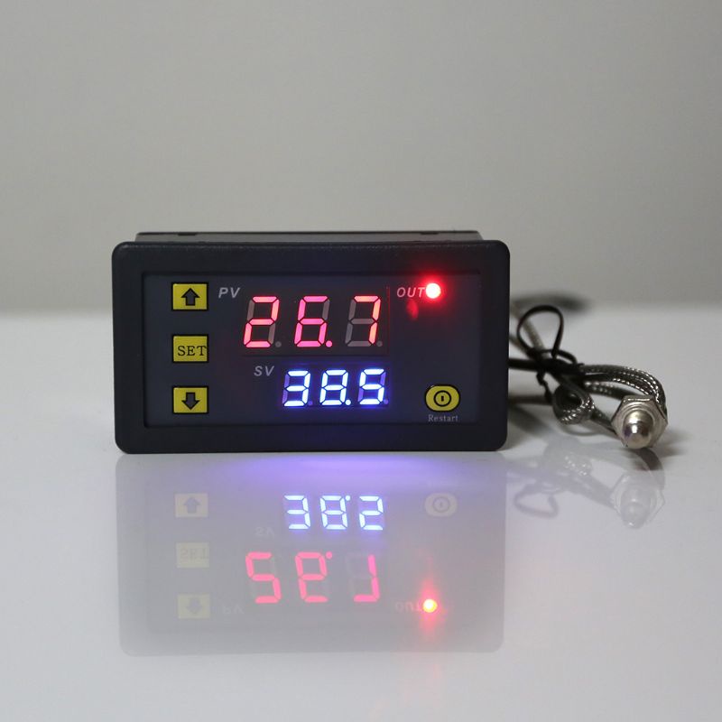 Bộ Điều Khiển Nhiệt Độ Kỹ Thuật Số -60~500 Chuyên Dụng°C Bộ Cảm Biến Nhiệt K-type M6