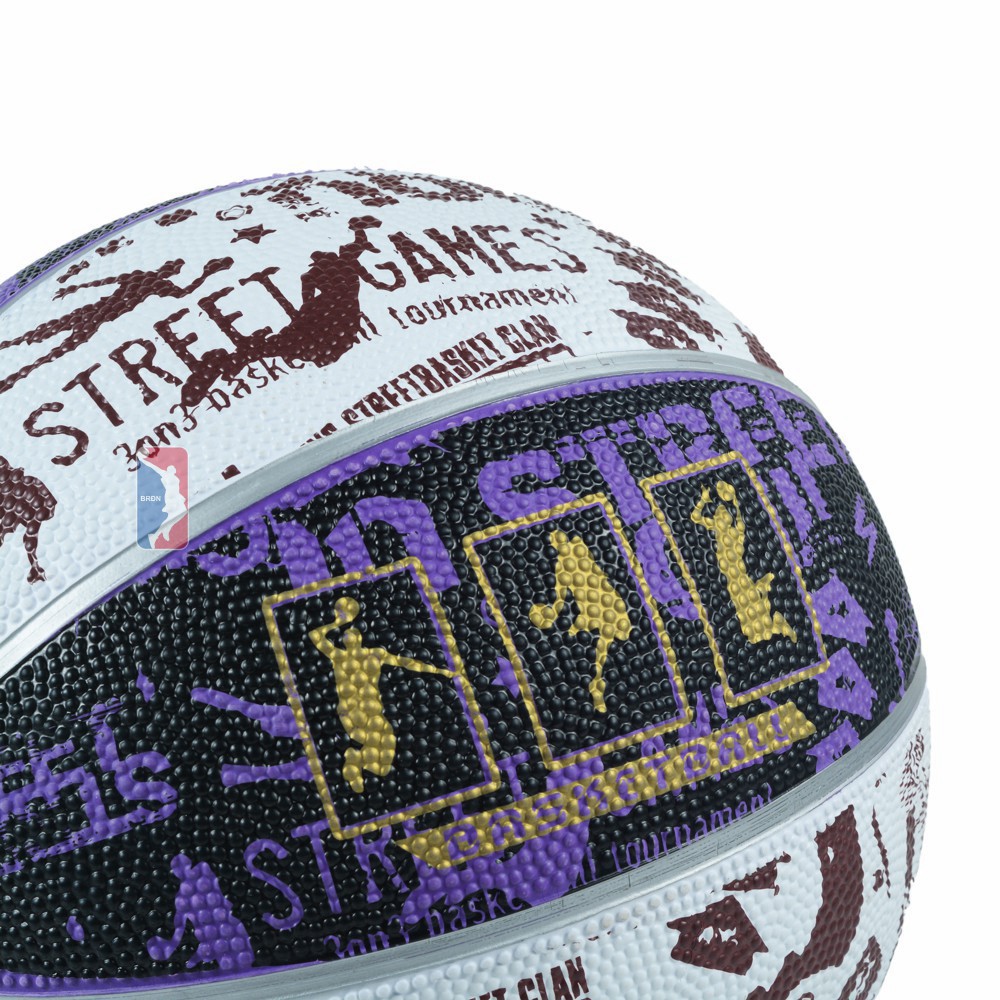 Bóng rổ NBA Graffiti size 7 (73-722Z) + Tặng kèm kim bơm bóng và túi lưới đựng bóng 💥Siêu HOT💥