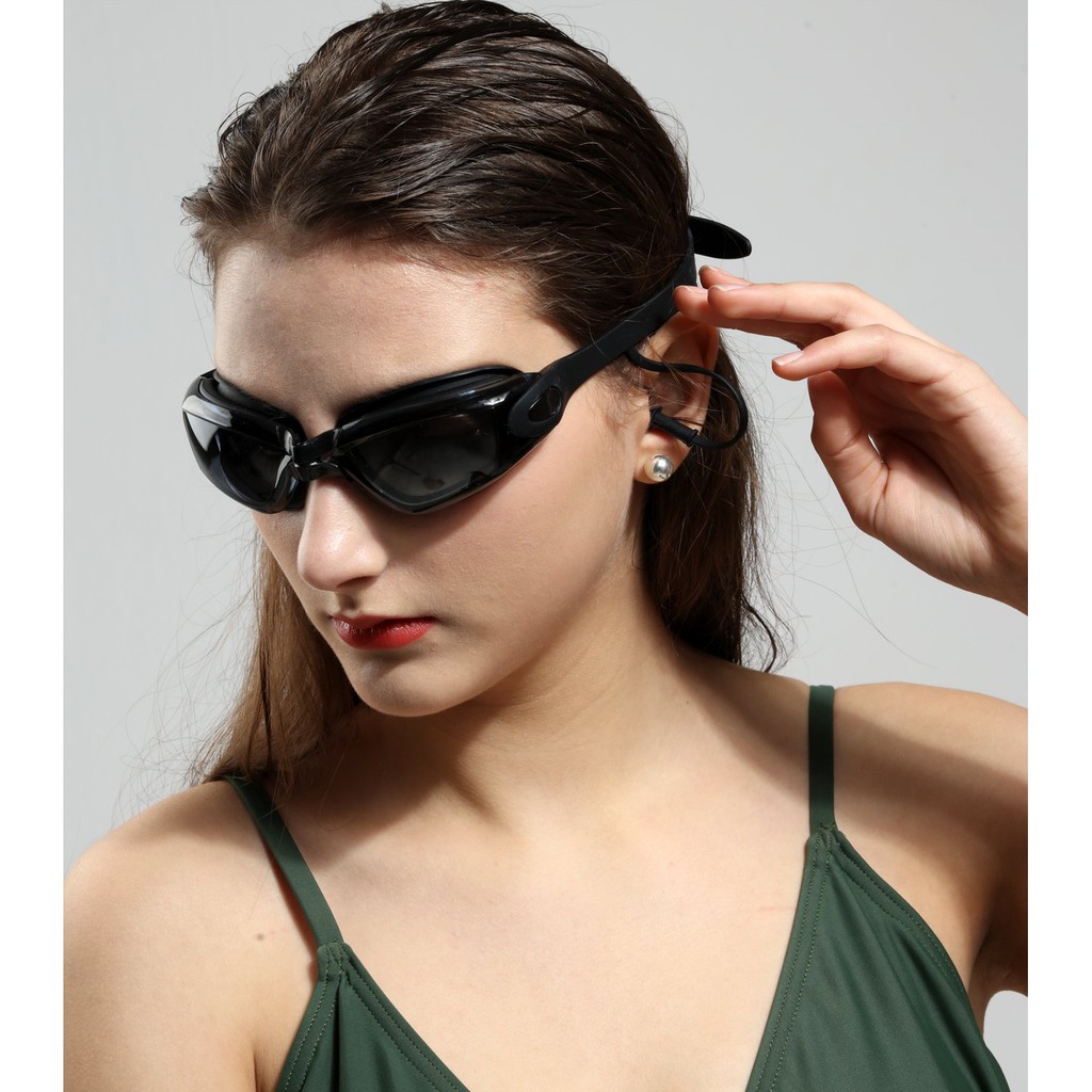 Ảnh Kính bơi cận thị từ 1.5 độ đến 8.0 độ SPORTY mắt kính cản tia UV hạn chế sương mờ 3