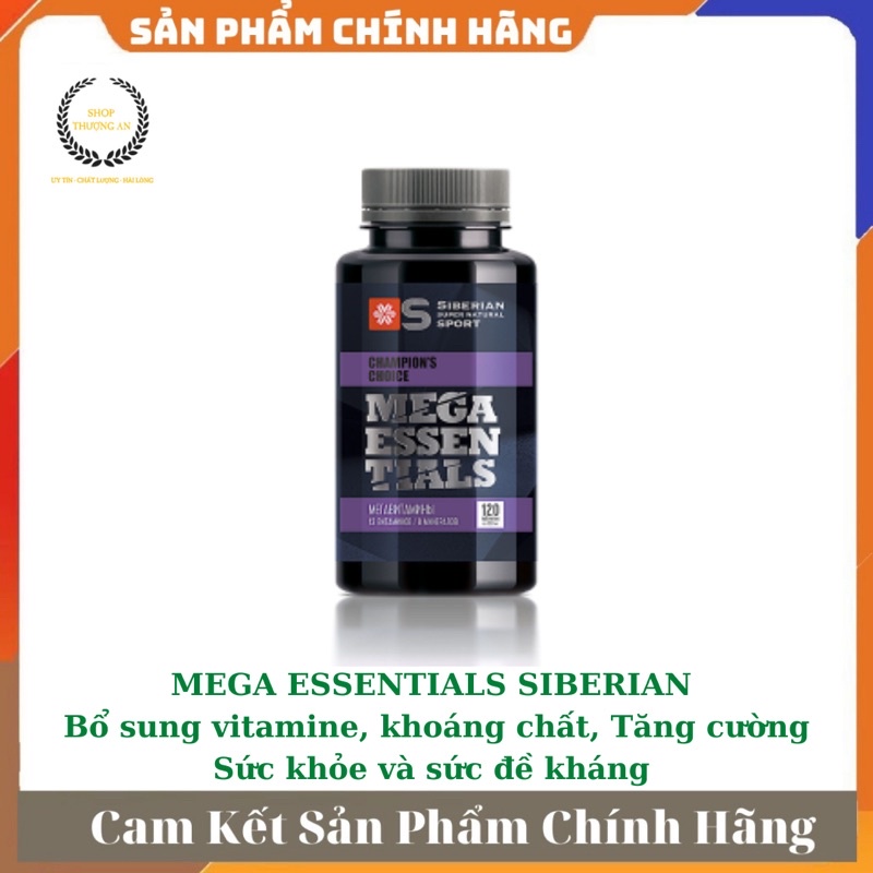 [ GIÁ SỈ ]- Siberian Super Natural Sport Mega Essentials, bổ sung ...