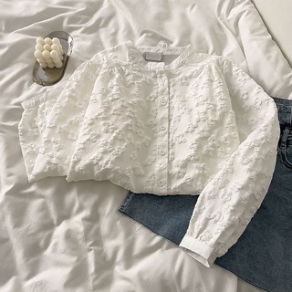 Hàng Mới Về Áo Sơ Mi Dài Tay Dáng Rộng Phong Cách Hàn Quốc Baju Wanita Lengan Panjang Hàng Mới Dành Cho Bạn Nữ