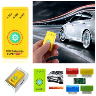 Bộ thiết bị điều chỉnh tiết kiệm nhiên liêu xe hơi ô tô OBDII Super Nitro Eco ECU mẫu mới loại tốt