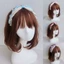 ONE Handmade Gothic Headband Sweet Hair Hoop Phụ kiện tóc cho đường phố