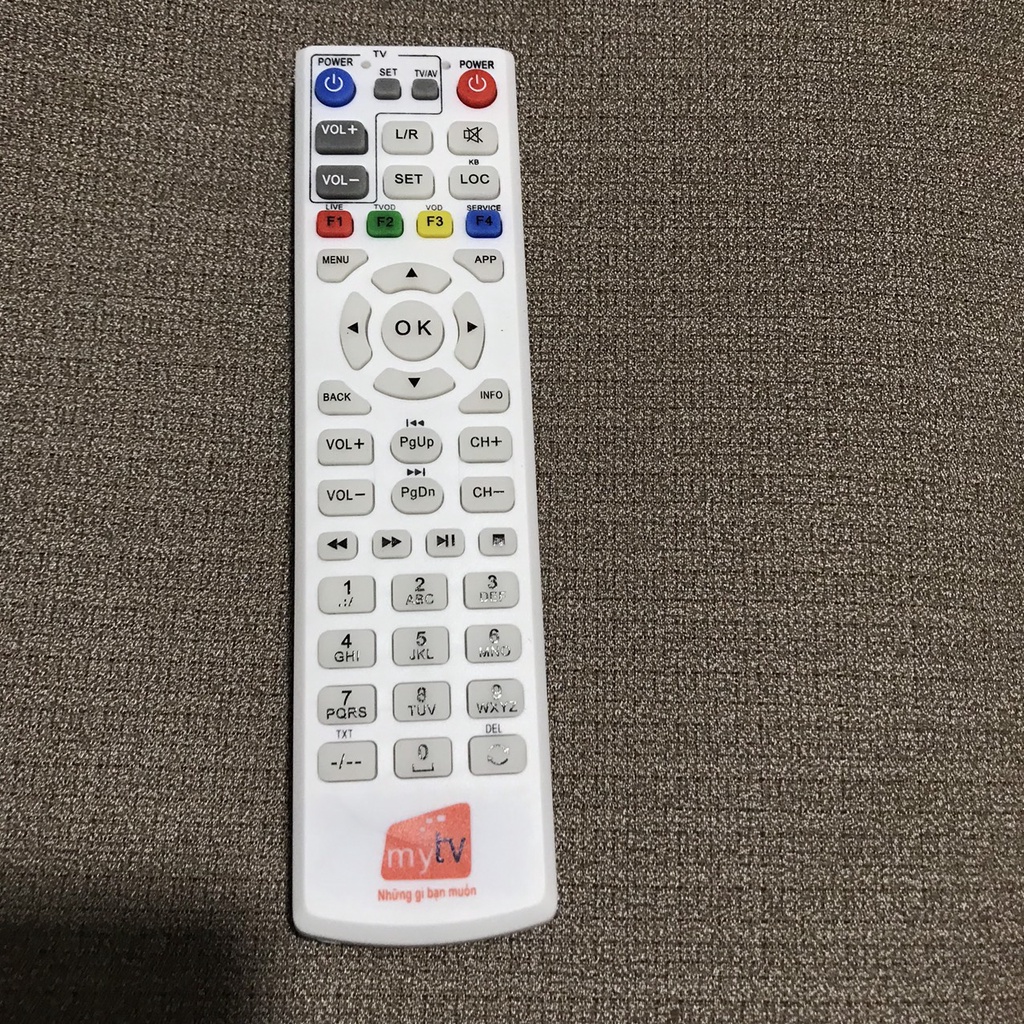 Remote Điều khiển đầu MyTV ,Remote từ xa đầu thu MyTV | Shopee Việt Nam