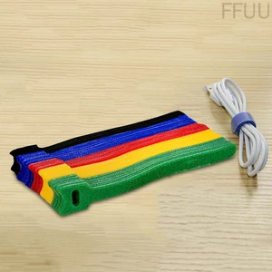 Set 50 Dây Nylon Buộc Tai Nghe / Dây Cáp Sạc Có Thể Điều Chỉnh Và Tái Sử Dụng
