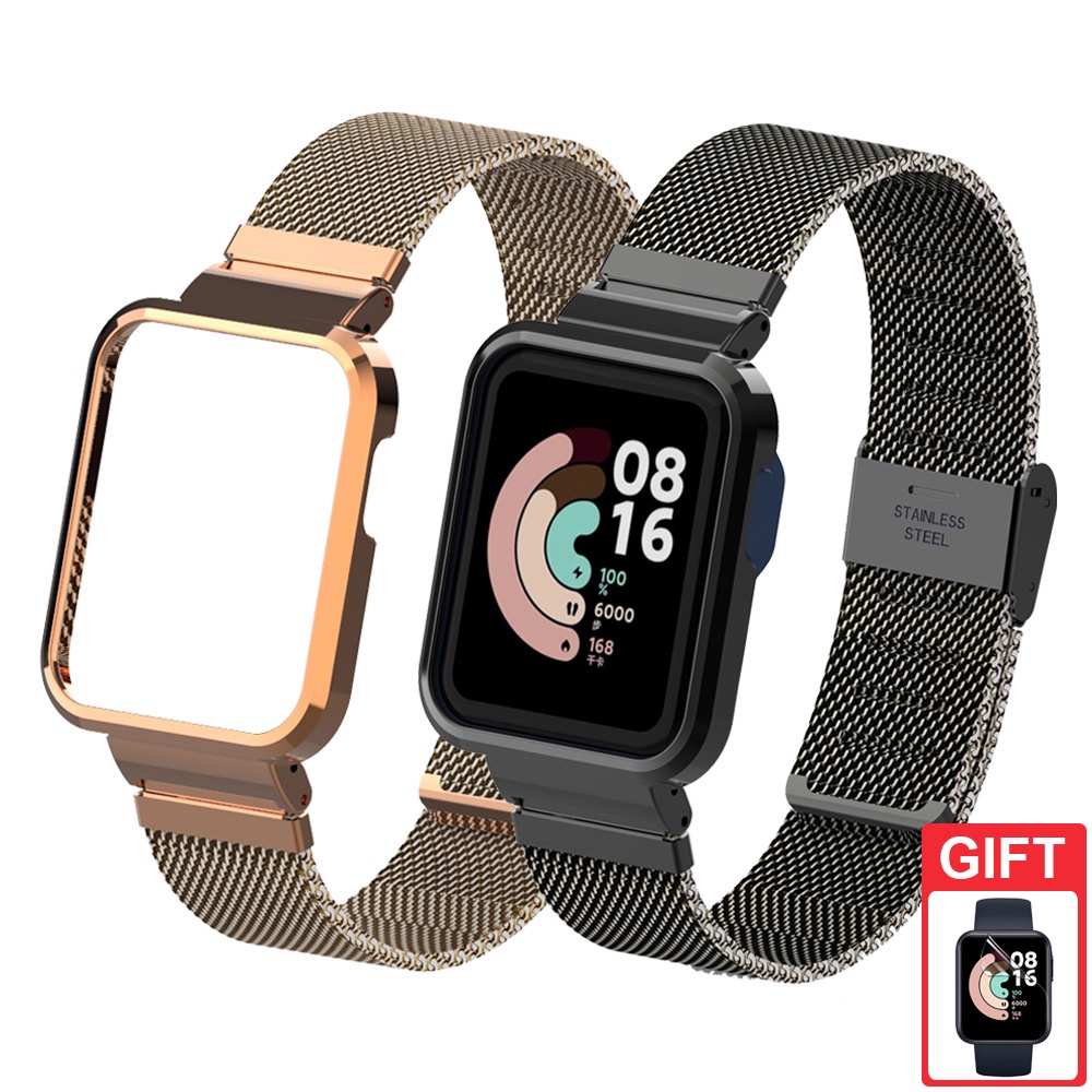 Dây Đeo Inox Milanese Cho Đồng Hồ Thông Minh Mi Watch Lite Redmi Watch 4 3 Active 2 Lite 2371