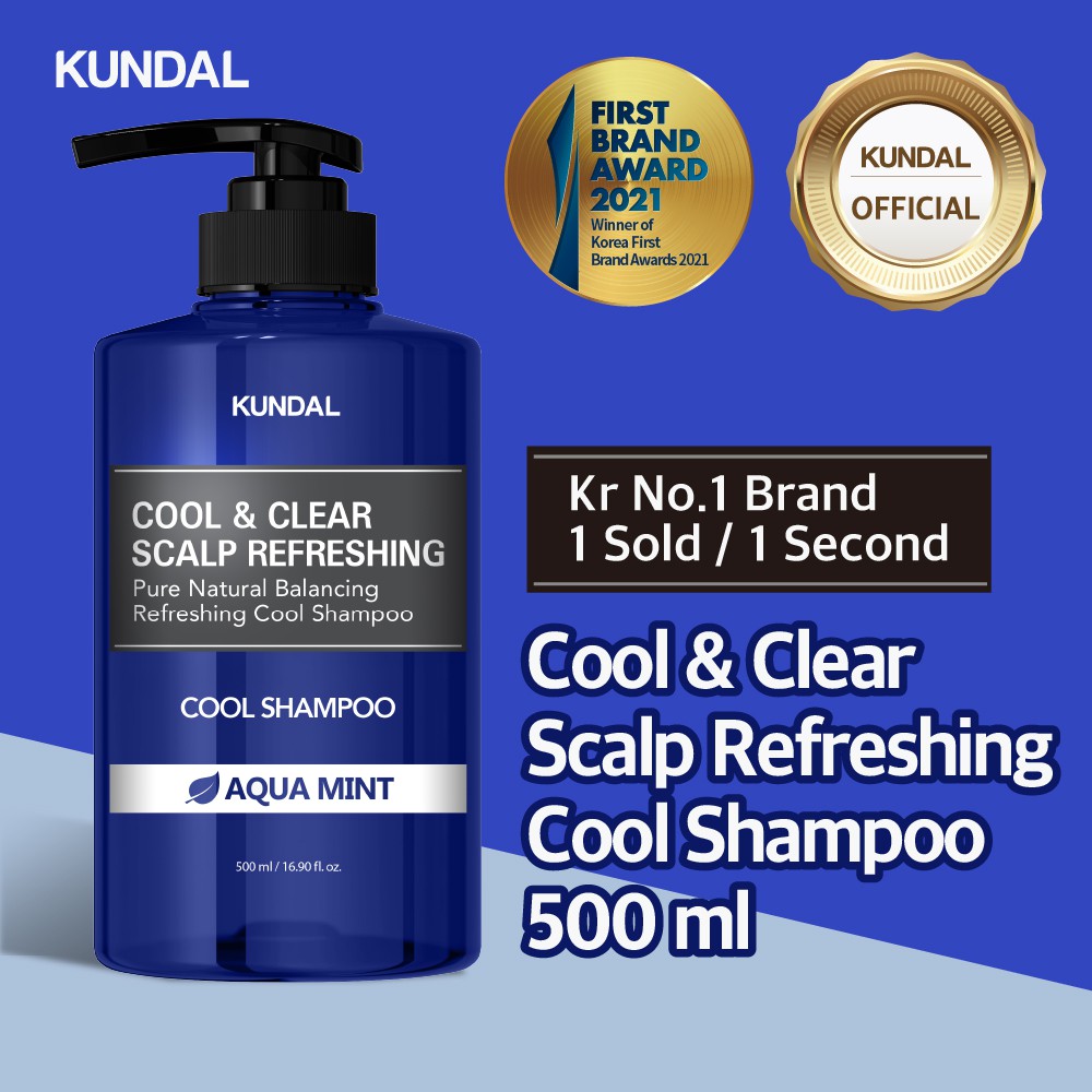 Ảnh Dầu Gội Đầu KUNDAL Làm Mát Da Đầu 500ml 1