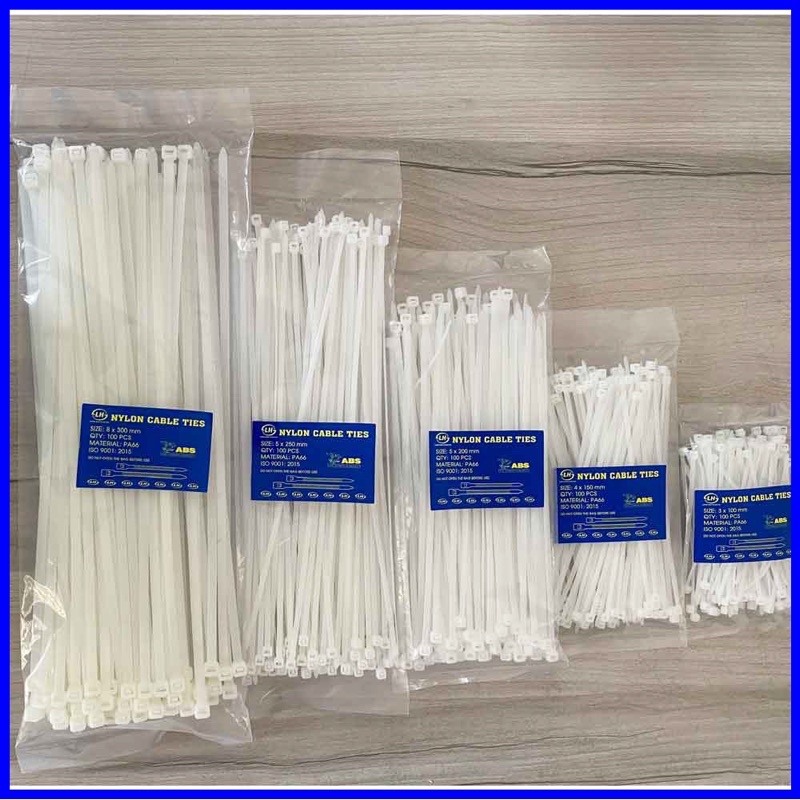Dây rút nhựa 20, 25, 30, 35, 40cm 100 sợi/bịch | Shopee Việt Nam