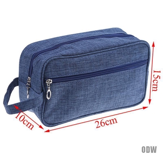 [DFG] Túi đựng mỹ phẩm bằng vải canvas chống thấm nước dành cho nam và nữ