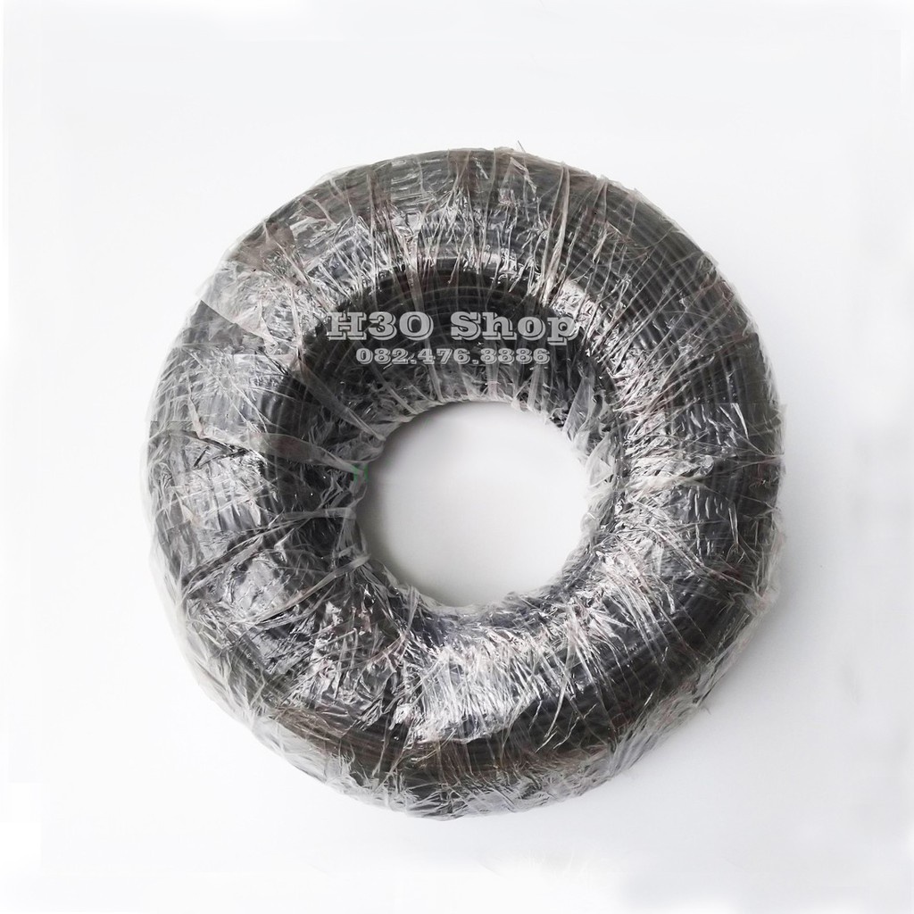 50m - Ống dây tưới cây PE/LDPE 6mm - dây 6 li nhựa nguyên sinh 100% (kích cỡ 5*7) - tưới phun sương, tưới nhỏ giọt