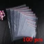 EDIWANY 100 cái / gói Túi PE đựng bao bì có thể đóng lại bằng nhựa