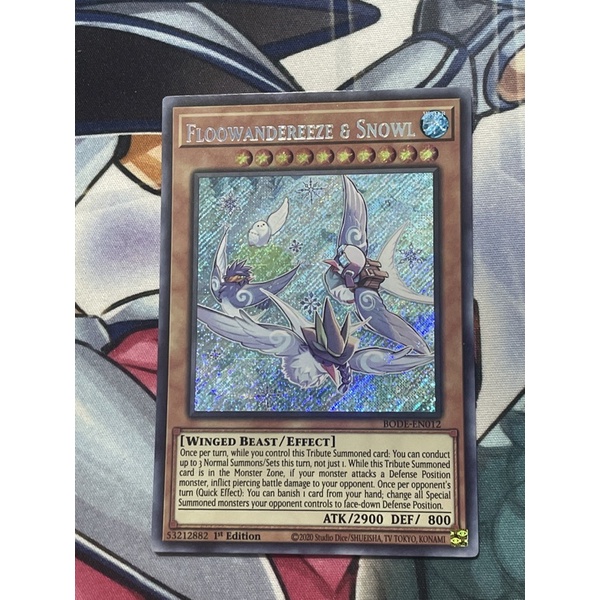 Yugioh Fs Floowandereeze Snowl Ultimate Rare Ocg Japon Bode Japonés