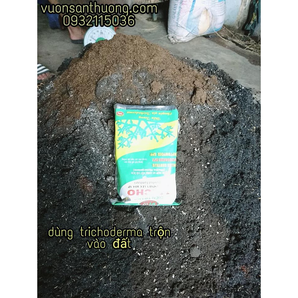 Đất Mùn Hữu Cơ (30dm3=11,5kg) Đất Trồng Cây Trộn Sẵn TRồng Rau, Củ, Qủa, Cây Cảnh