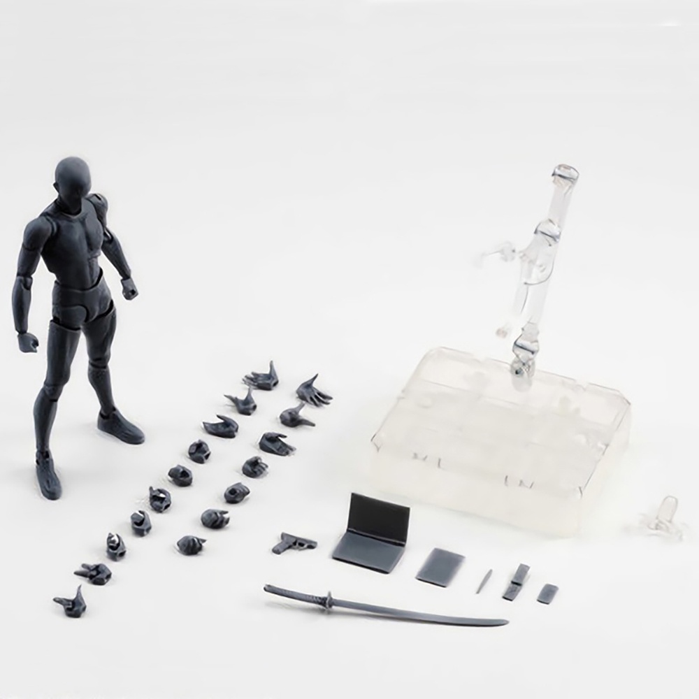 Moveable Drawing Figures For Artists Action Figure Model Human Mannequin Kit Skin