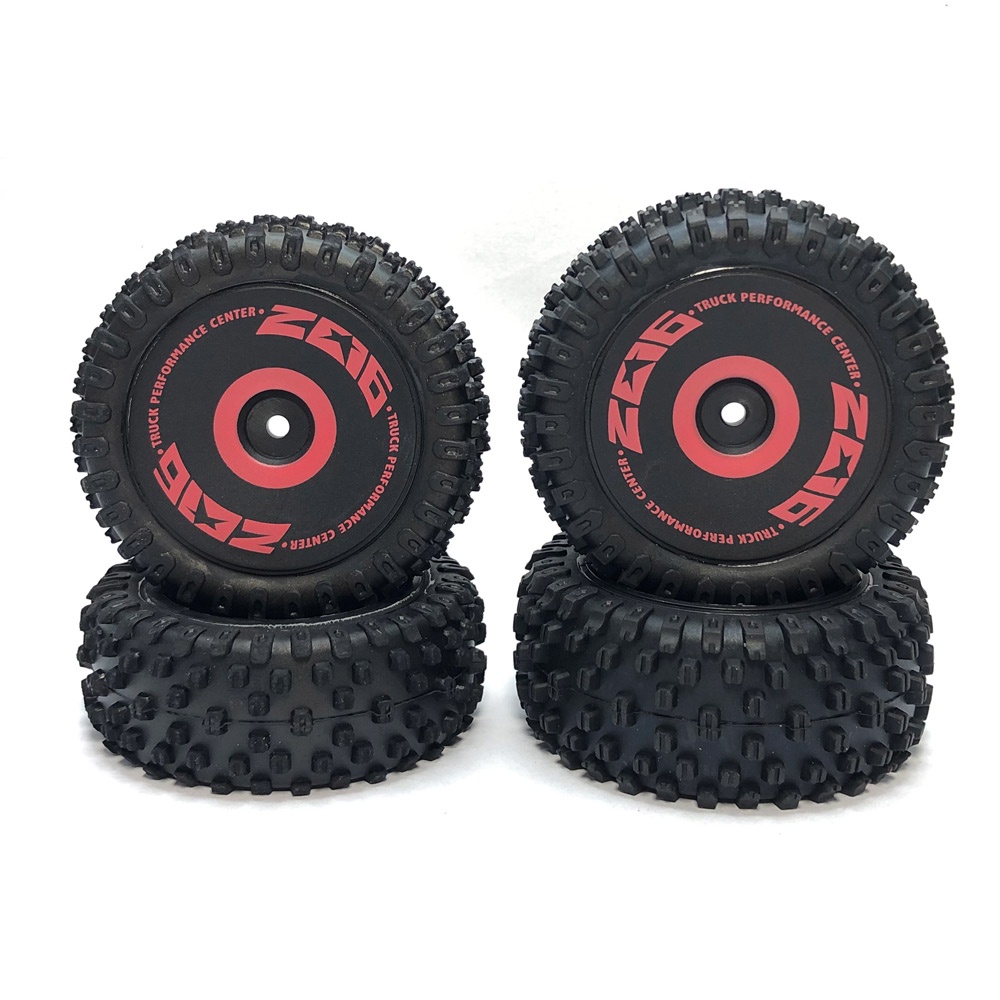 Carlgelrag 4 Pezzi Grande Pneumatico Allargamento Ruota del Pneumatico per 144001 124016 124018 124019 12428 HBX 16889 16890 RC Auto Parti di Aggiornamento