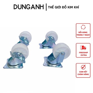 Bánh xe - kim khí dung anh - bánh xe nhựa đẩy hàng các size