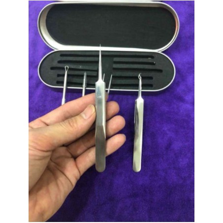 Bộ Nặn Mụn 5 Món Hàng Cao Cấp, Set Dụng Cụ Nặn Mụn 5 Món Sử Dụng Tiện Lợi, An Toàn Cho Làn Da