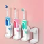 Kệ treo bàn chải điện dán tường nhựa abs màu trắng tiện dụng